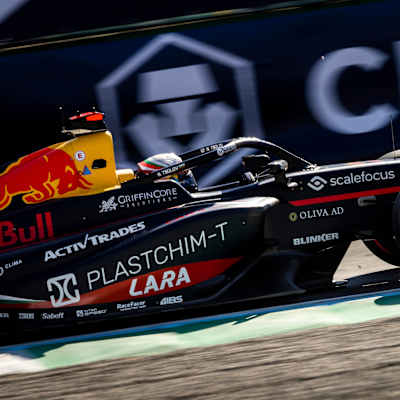 Nikola Tsolov racing Formula 3 in Monza 2025