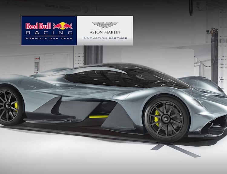 Aston Martin Valkyrie Hypercar Photos Red Bull