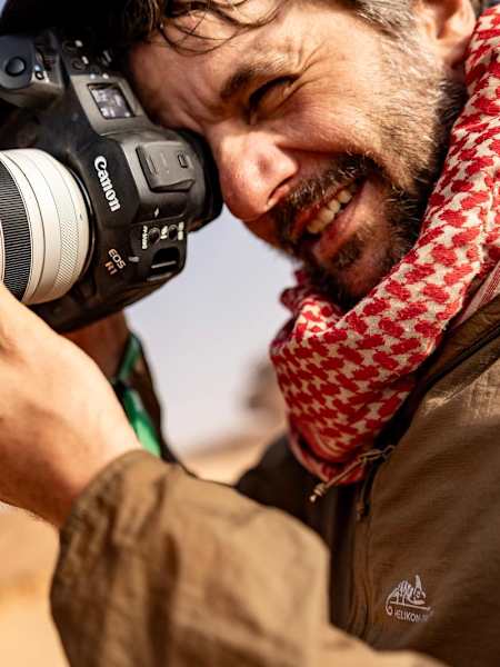Fotograf na Rajdzie Dakar. Marcin Kin