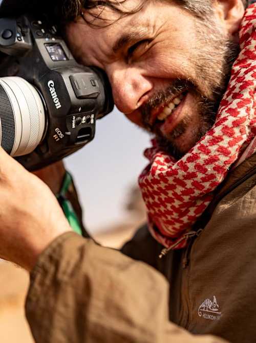 Fotograf na Rajdzie Dakar. Marcin Kin