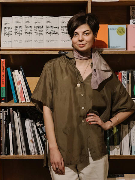 Катерина Носко. Фото зроблені у галереї The Naked Room