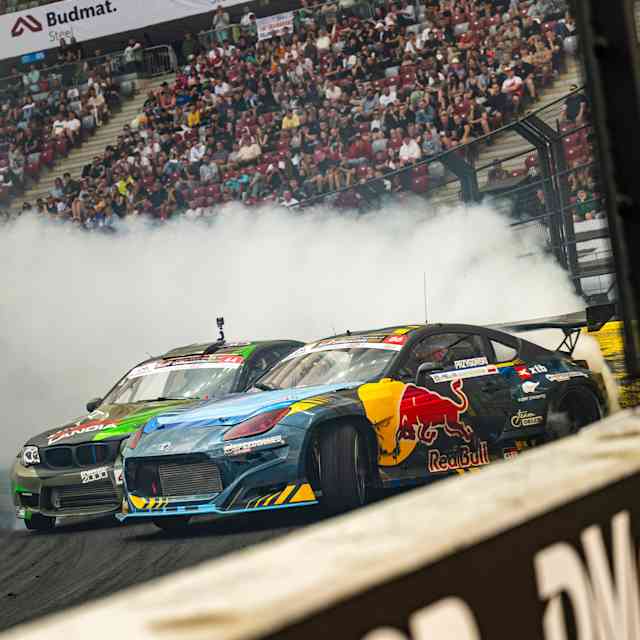 Kuba Przygoński i Eryk Goczał na PGE Narodowym