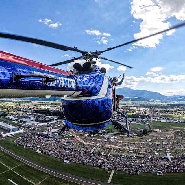 Max Manov seen during the AIRPOWER22 in Zeltweg, Austria on September 2, 2022. 