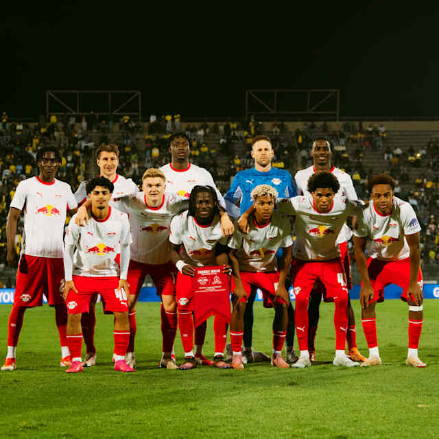 On 29 May 2026, RB Leipzig prepares for the showdown against Mamelodi Sundowns FC during a football friendly match in Pretoria, South Africa