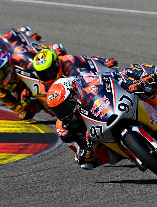 Ryota Ogiwara on his way to victory at Sachsenring 2026 - Race 1