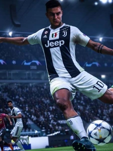 A screenshot from FIFA 19