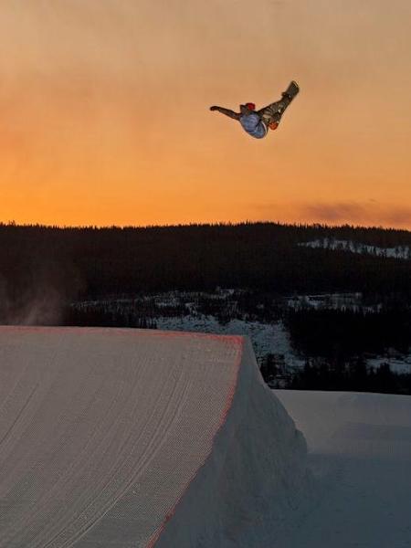 foto mágica del atardecer con un Back 5 Crail