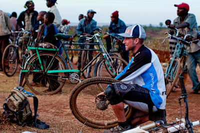 René Wildhaber beim URGE Kenya im Jahr 2009.
