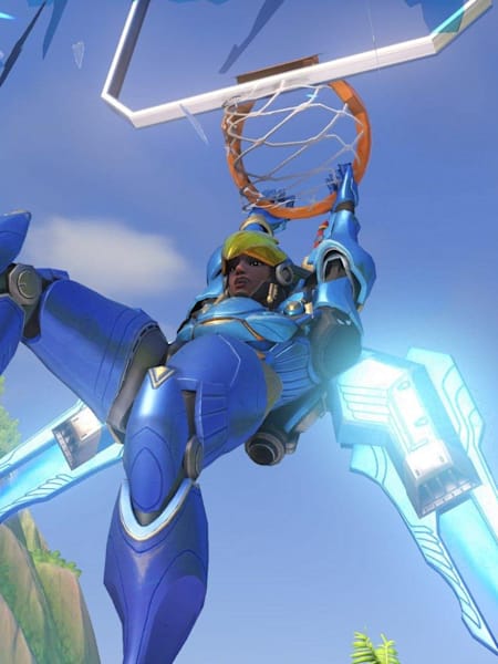 A screenshot of Pharah’s ‘Slam Dunk’