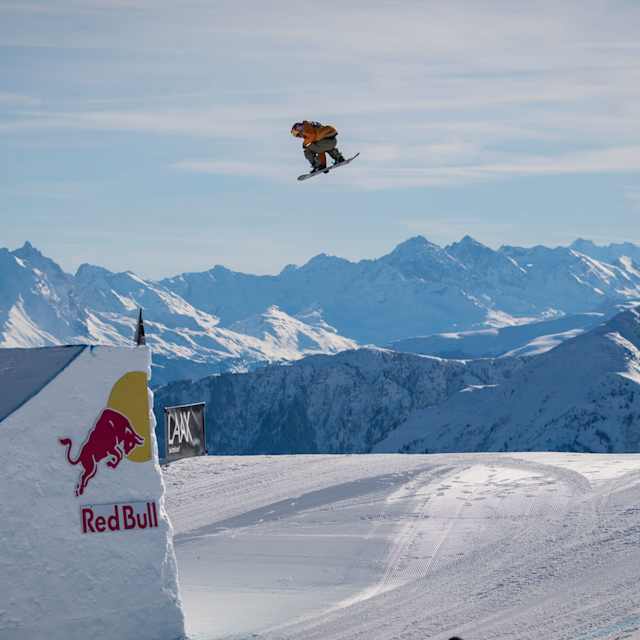 Roope Tonteri in action at the 2019 Laax Open.
