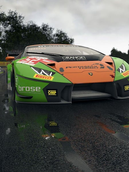 Lamborghini screenshot from Assetto Corsa Competizione.