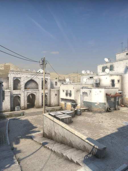 A screenshot of the new Dust 2