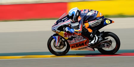 Corentin Perolari racing at Rookies Cup 2014