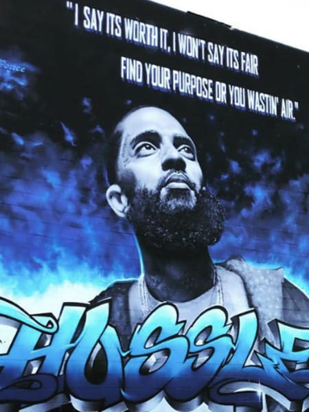 Nipsey Hussle memorial