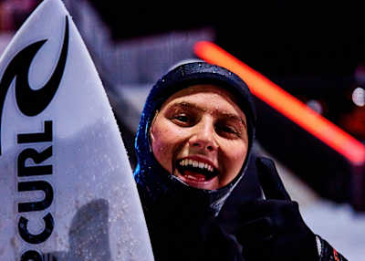 Molly Picklum portrait at URBNSURF in Melbourne