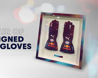 Signed Race Gloves Competition