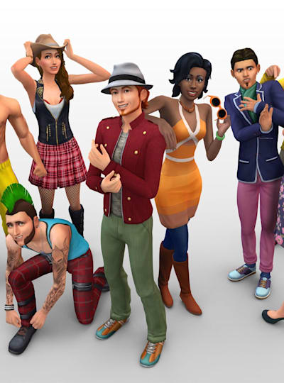 Grafika promocyjna gry The Sims 4