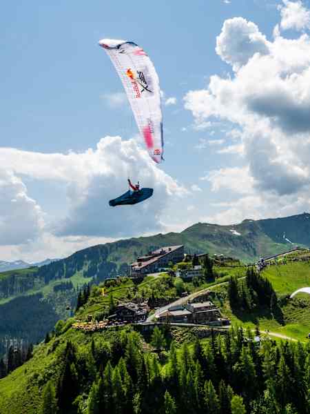 The first Turnpoint was up at Hahnenkamm in Kitzbühel.