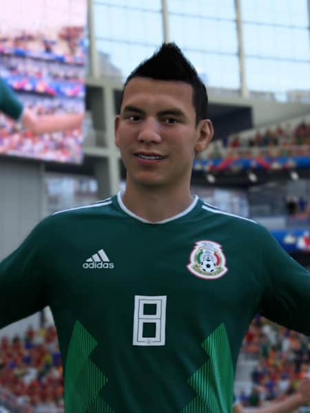 Mexico FIFA 18 World Cup Ratings Reveal