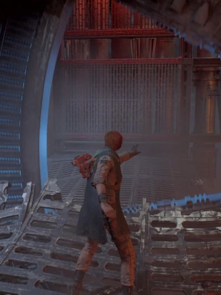 The jedi, ancient enemy of the metal fence