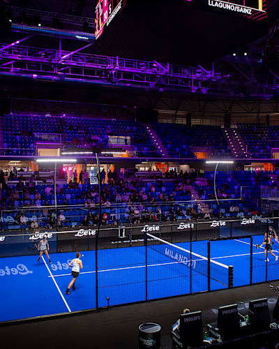 Padel players have got to keep constantly nimble on their feet to reign supreme at Premier Padel.