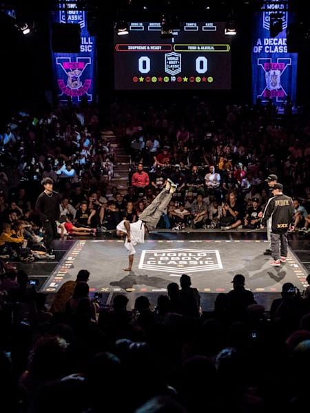 The Battlefloor of World BBoy Classic 2018