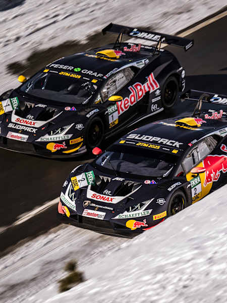 Die beiden Lamborghini Huracán GT3 EVO2 von ABT Sportsline für die DTM-Saison 2025