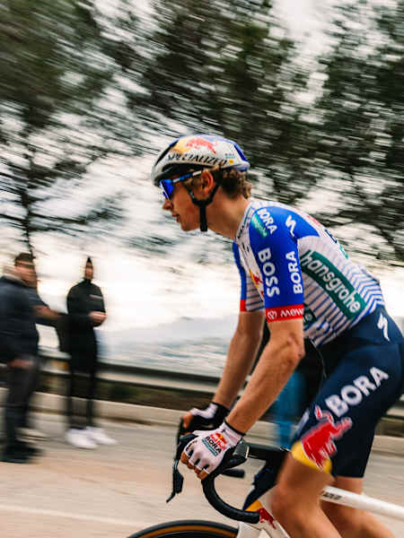 Emil Herzog bei der Valencia-Rundfahrt.