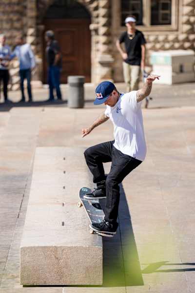 Ryan Sheckler during Red Bull Drop In Tour in France in 2022