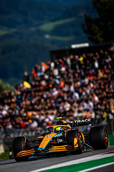 Lando Norris during the FIA Formula One World Championship 2022 in Austria