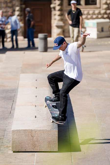 Ryan Sheckler during Red Bull Drop In Tour in France in 2022