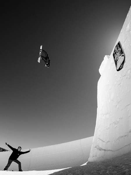 Ben Ferguson en noir et blanc