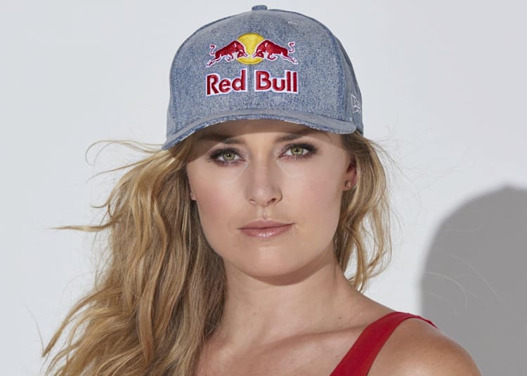red bull ski beanie