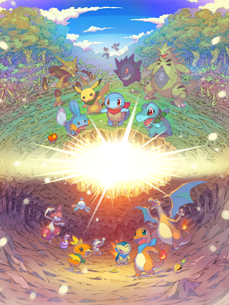 Pokémon Mystery Dungeon ist eines der beliebtesten Spinoff-Games