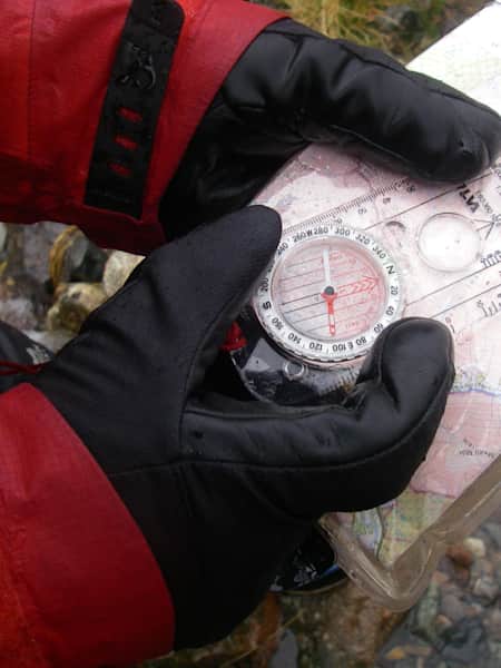Map and compass skills are essential in the mountains