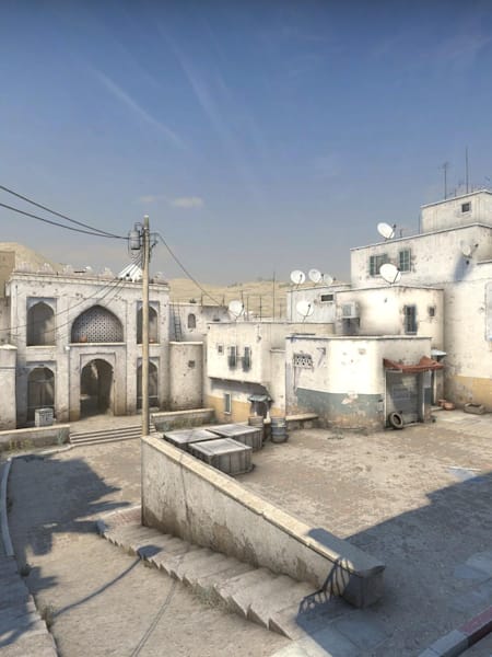 A screenshot of the new look Dust2