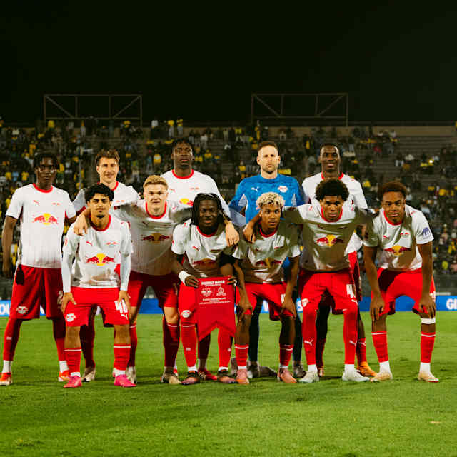 On 29 May 2026, RB Leipzig prepares for the showdown against Mamelodi Sundowns FC during a football friendly match in Pretoria, South Africa