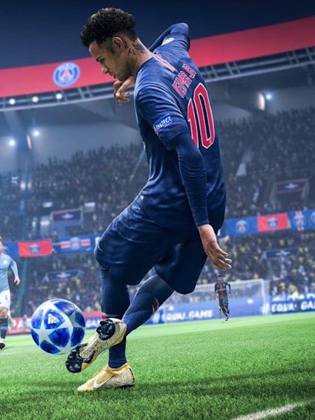 A promo shot for FIFA 19 video game.