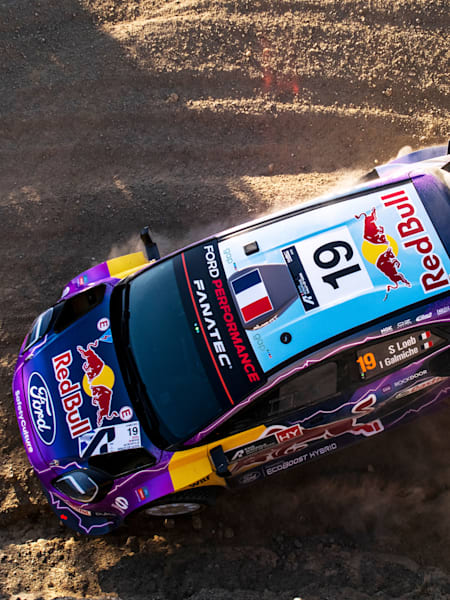 Loeb Sébastien and his co-driver Isabelle Galmiche on the route of the Rally Greece WRC 2022.