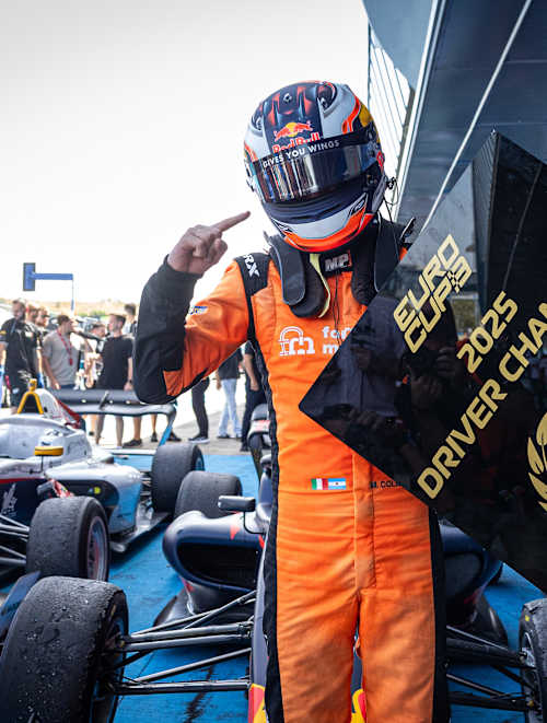 Mattia Colnaghi wins the 2025 Eurocup3 Drivers Championship in Jerez