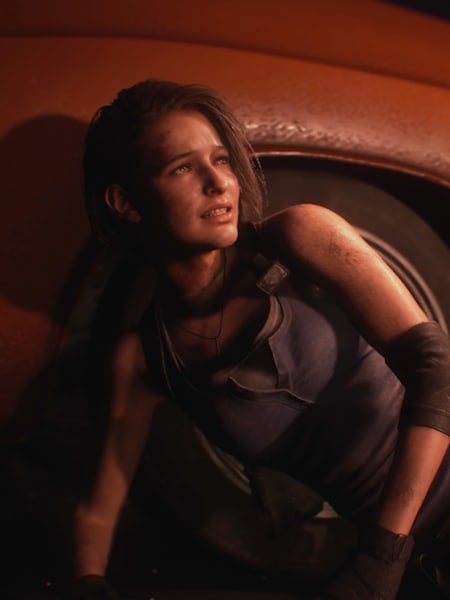 Captura de pantalla de Jill en Resident Evil 3: Remake.