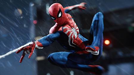 雨も美しく描かれている『Marvel's Spider-Man Remastered』