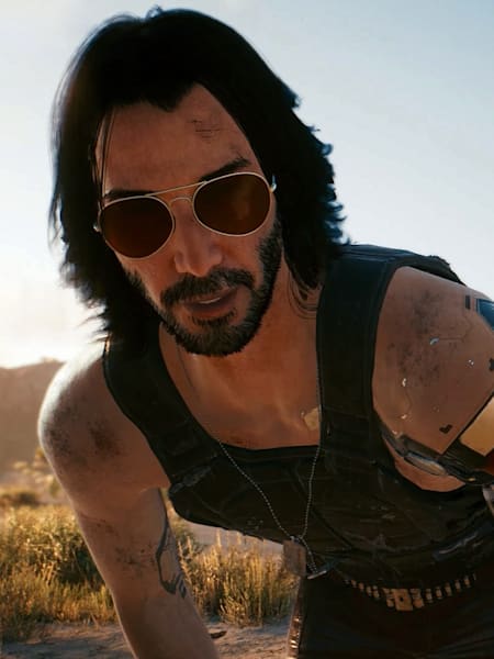 Screen z trailera gry Cyberpunk 2077