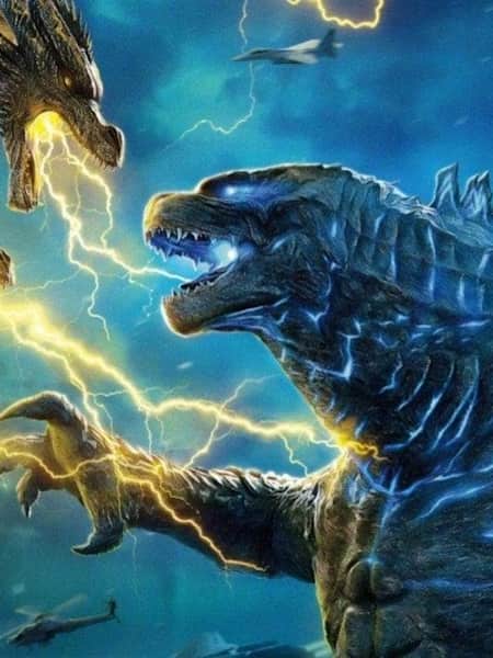dibujo de godzilla paso a paso