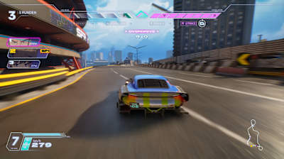 Screenshot aus Screamer zeigt den Overdrive