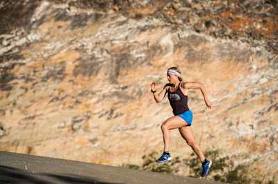 Fernanda Maciel performs during the recording of Se Prepara series in Lapinha da Serra, Brazil on June 13, 2019.