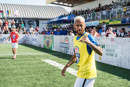Neymar é também o maior garçom da Seleção neste século