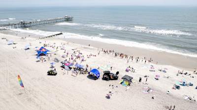 Red Bull Foam Wreckers 2023 in Margate City, New Jersey
