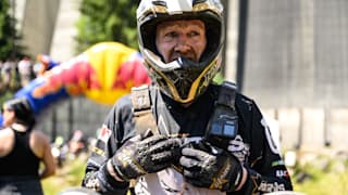 Graham Jarvis of Great Britain performs during the first off-road day of FIM Hard Enduro World Championship 2022 Stop 5 - Red Bull Romaniacs in Sibiu, Romania on July 27, 2022  