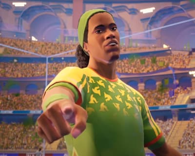 Ronaldinho est un skin dans le jeu de foot REMATCH. 
